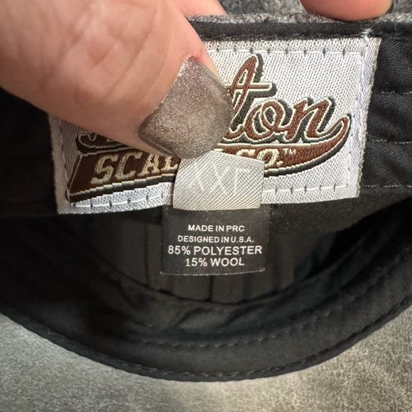 Boston Scally Company Classic Gray Men's 6 Panel Cap Hat, Size XXL - Picture 8 of 9